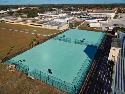 King High School (2241) Outdoor Basketball Courts in Tampa