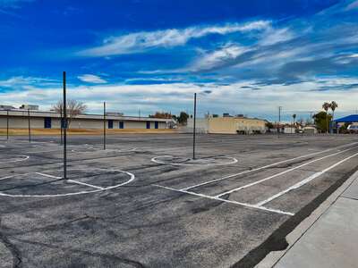 Pittman - Vail Elementary School Outdoor Basketball Courts in Las Vegas