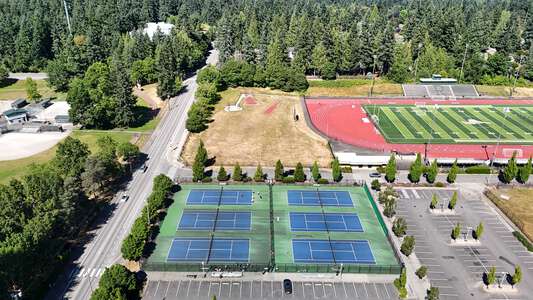 Redmond High School Tennis Courts in Redmond