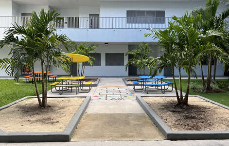 Andover Middle School Courtyard 1 in Miami 3