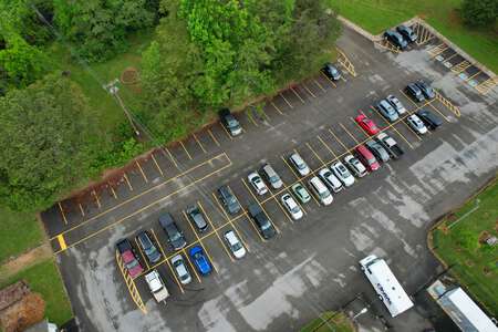 Cedar Bluff Middle School Parking Lot - Back in Knoxville