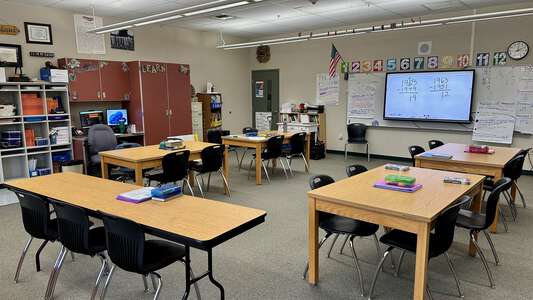 Sandra T. Medeiros Elementary School Classroom Standard in Turlock