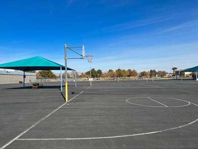 King Jr. - Martin Luther Elementary School Outdoor Basketball Courts in Las Vegas