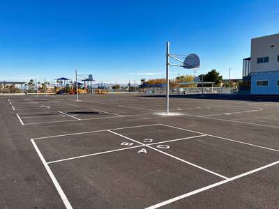 Petersen - Dean Elementary School Outdoor Basketball Courts in Las Vegas