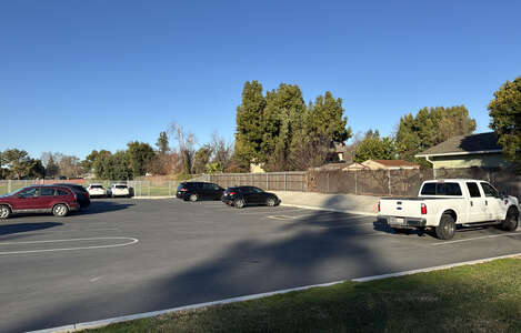 Beckman Elementary School Parking Lot - Rear in Lodi