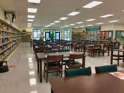 Martinez Middle School (2851) Library in Lutz