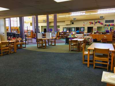 Bertha Sadler Means Young Women's Leadership Academy Library in Austin