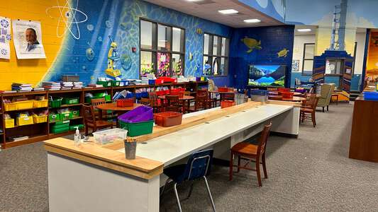 Silver City Elementary School Library in Cumming