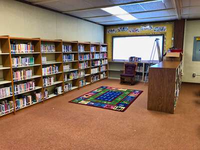 Fairview Elementary School Library in Modesto
