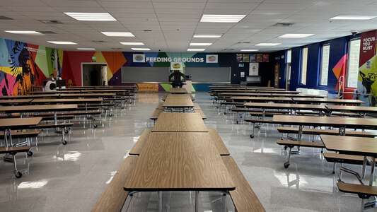 Lakes Middle School Cafeteria in Coeur d' Alene