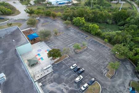 Rayma C. Page Elementary School Parking Lot - Back in Fort Myers
