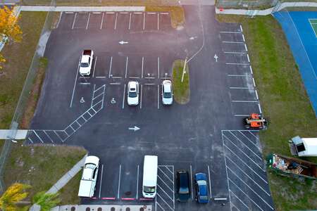 Parking Lot - Back
