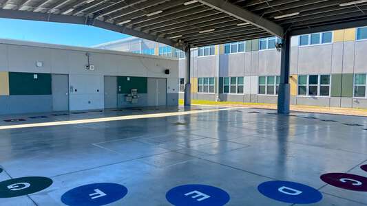 Amanecer Elementary School PE Pavilion in Lehigh Acres
