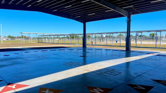 Amanecer Elementary School PE Pavilion in Lehigh Acres