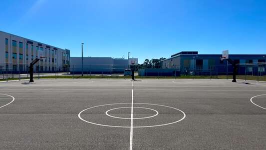 Outdoor Basketball Court