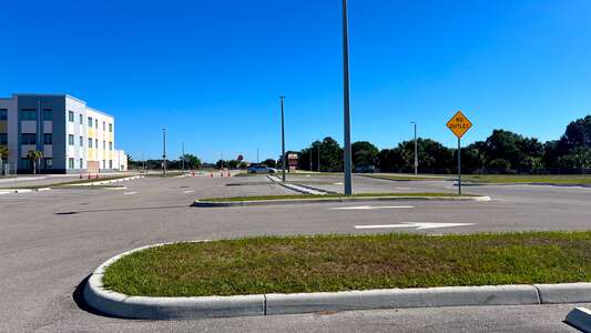 Amanecer Elementary School Parking Lot in Lehigh Acres