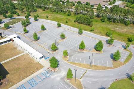 Longleaf Middle School Parking Lot 2 in Columbia 2
