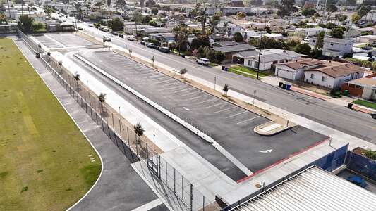Whitman Elementary School Parking Lot - Side in San Diego 2