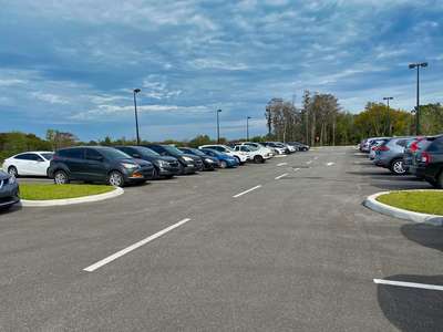 Deerwood Elementary School Parking Lot in Orlando