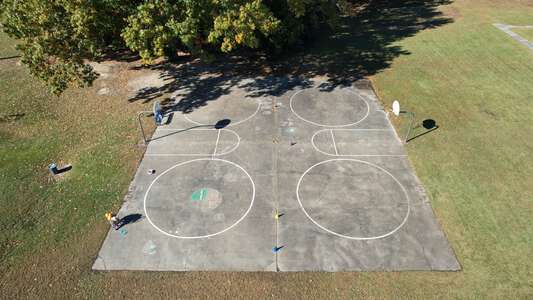 Thalia Elementary School Outdoor Basketball Courts in Virginia Beach