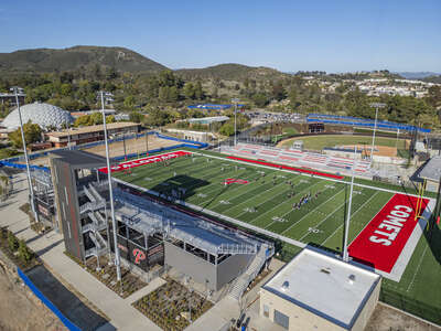 Palomar College Main Campus Football Stadium in San Marcos