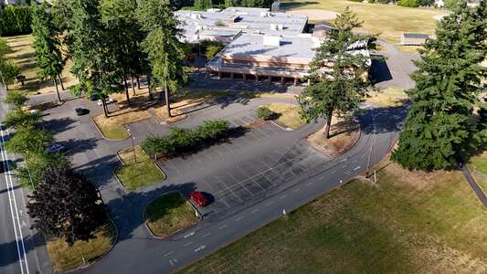 Kamiakin Middle School Parking Lot in Kirkland