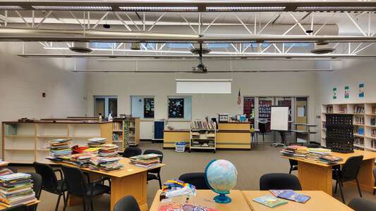 Overlake Elementary School Media Center in Tooele