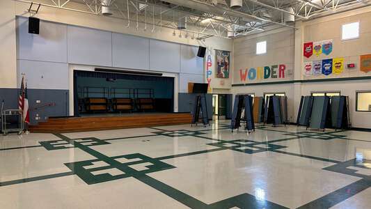 Canyon Creek Elementary School Cafeteria in Austin 2