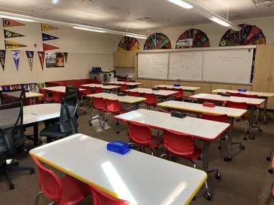 Indian Springs High School Classroom Standard in San Bernardino