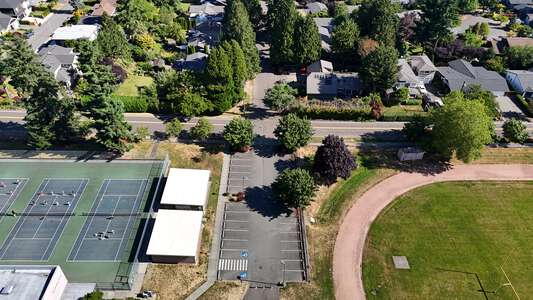 Parking Lot - Tennis Courts