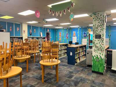 Pine Lake Elementary School Library in Miami