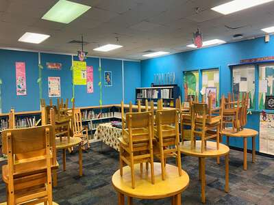 Pine Lake Elementary School Library in Miami
