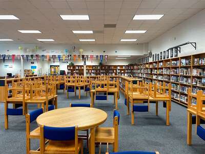 North Clayton High School Media Center in College Park