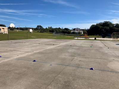 Lost Lake Elementary Outdoor Basketball Courts in Clermont 2
