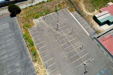 Royal High School Outdoor Basketball Courts in Simi Valley
