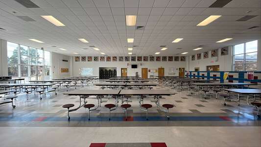 Lowes Grove Magnet Middle School Cafeteria in Durham