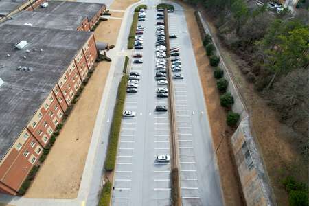 Jordan Middle School Parking Lot - Rear in Lawrenceville