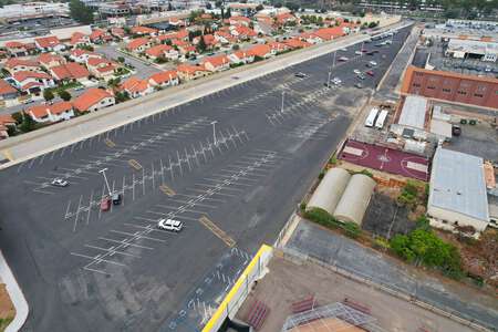 Aquatic Center Parking Lot in Torrance