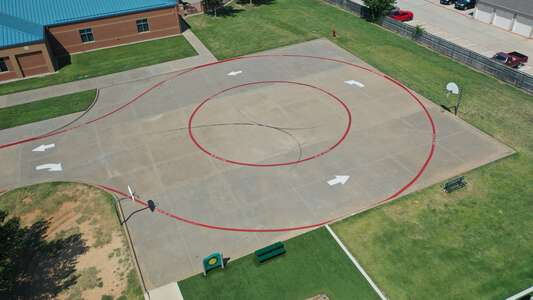Remington Point Elementary School Outdoor Basketball Courts in Fort Worth 2