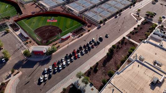 Socorro High School Parking Lot - Back in El Paso 2