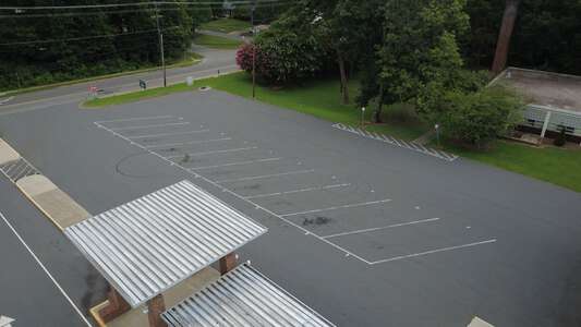 Turning Point Academy Parking Lot - Side in Charlotte 2