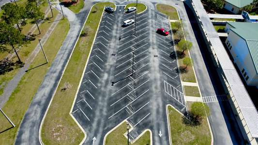 Wards Creek Elementary School Parking Lot - Right Side in St. Augustine 2