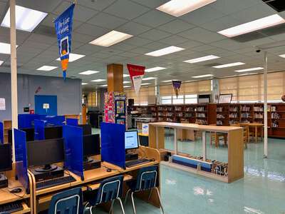 Miami Springs Middle School Library in Miami Springs