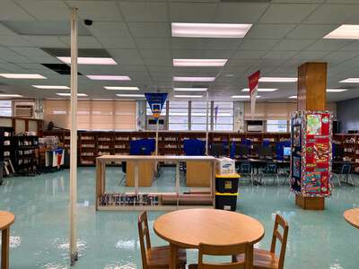 Miami Springs Middle School Library in Miami Springs