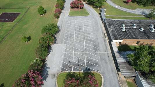 Kemp Elementary School Parking Lot - Side in Hampton 4