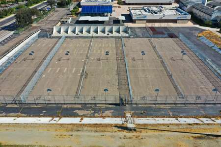Wangenheim Middle School Outdoor Basketball Courts in San Diego