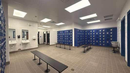 Denison Middle School Home Locker Room in Winter Haven 2
