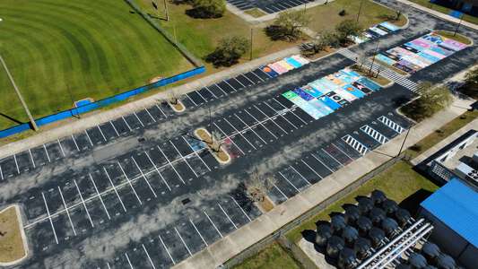 Pedro Menendez High School Parking Lot - Student in St. Augustine 3