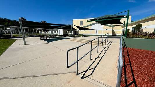 Wards Creek Elementary School Courtyard in St. Augustine