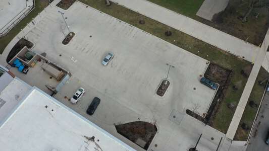Belmont-Cragin Elementary School Parking Lot in Chicago 2
